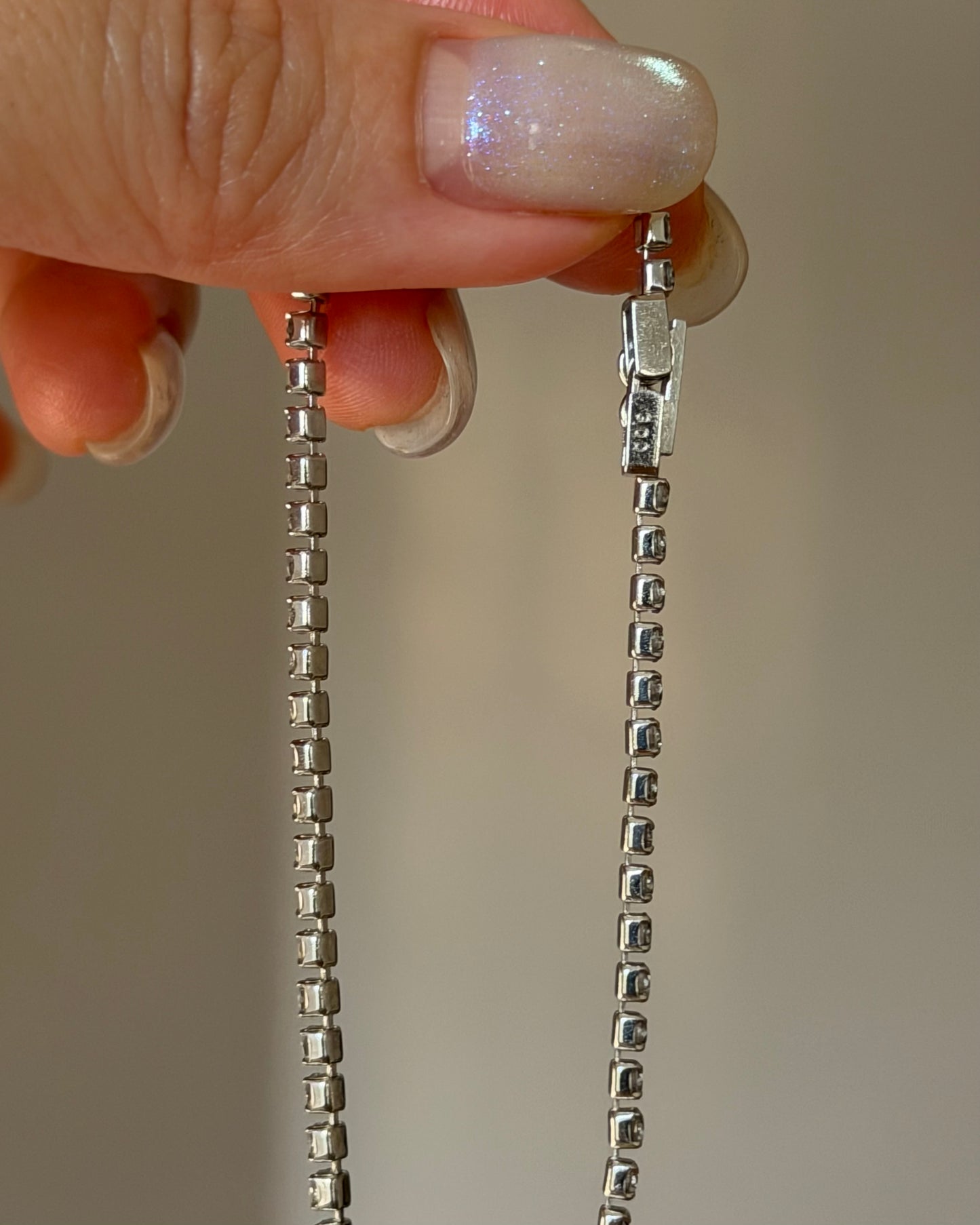 Vintage Platinum 3.0 CTW Diamond Tennis Bracelet