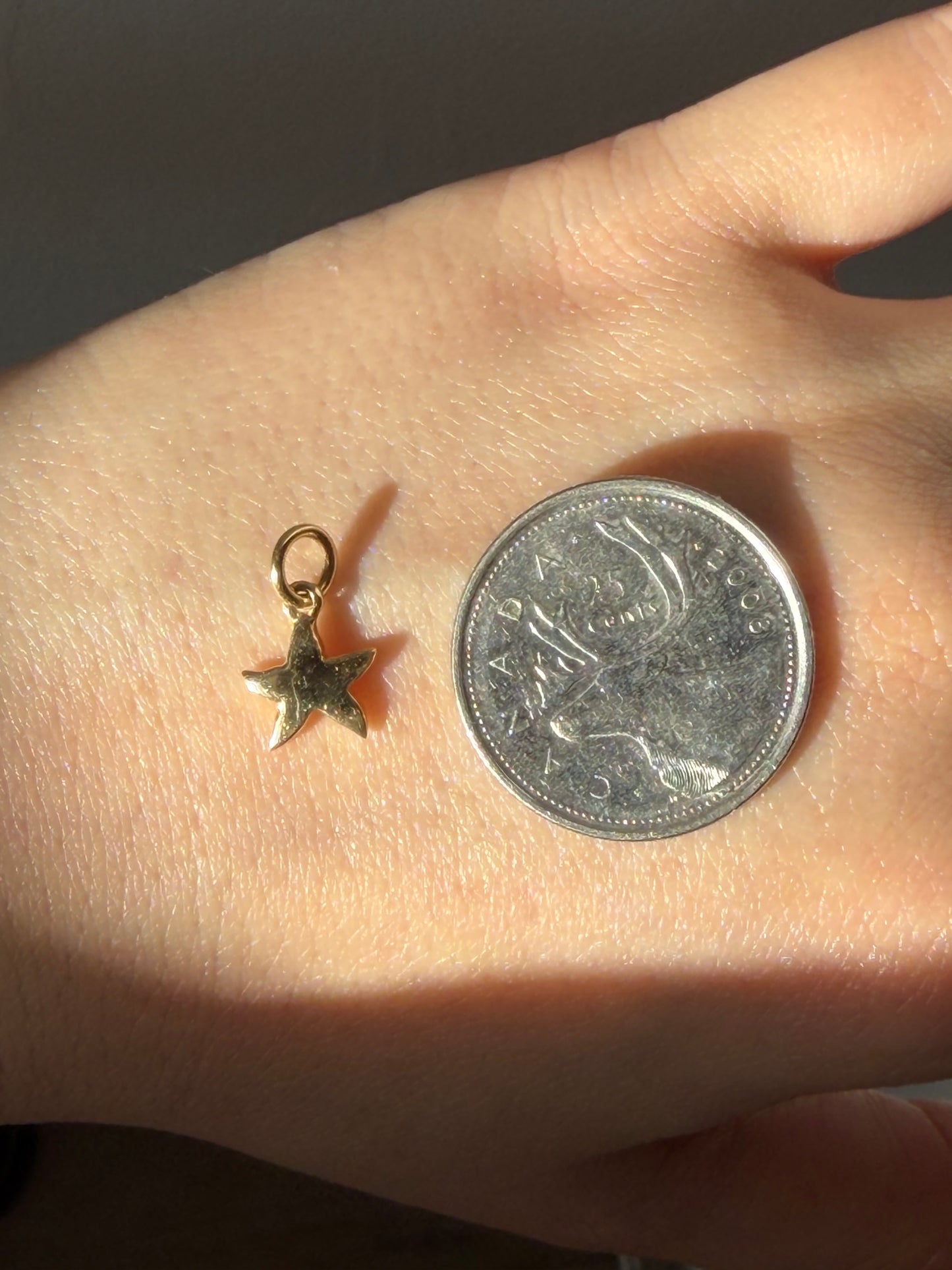 Vintage 18k Italian Gold Pomellato DoDo Star Starfish Charm