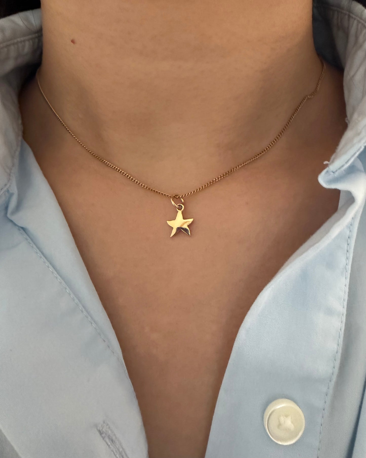 Vintage 18k Italian Gold Pomellato DoDo Star Starfish Charm