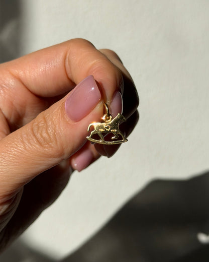 Vintage 18k Gold Pomellato DoDo Rocking Horse Charm