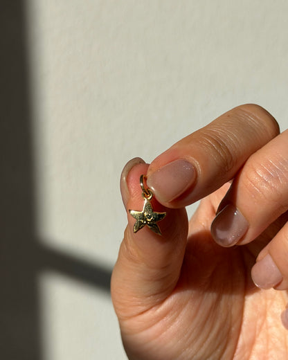 Vintage 18k Italian Gold Pomellato DoDo Star Starfish Charm