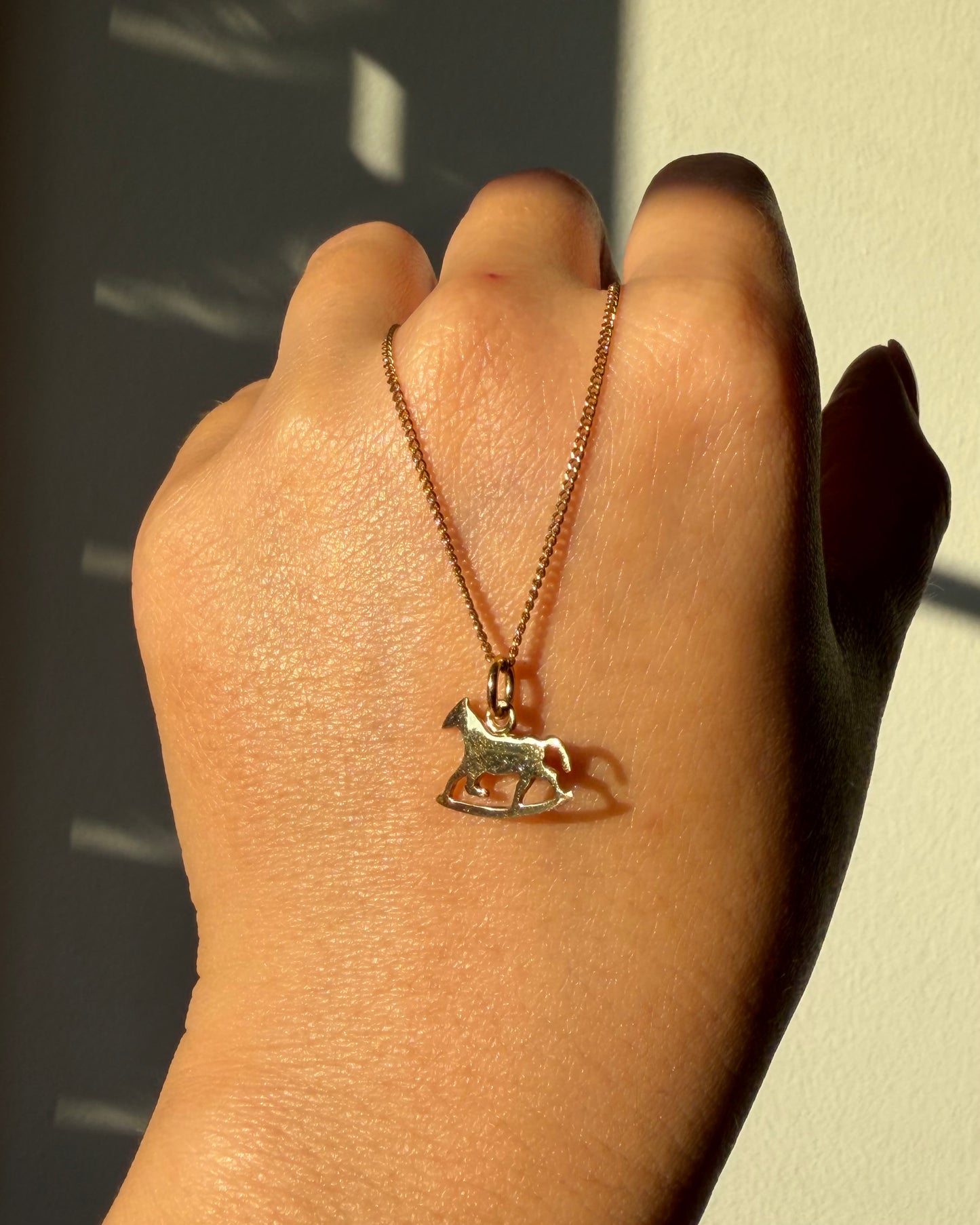 Vintage 18k Gold Pomellato DoDo Rocking Horse Charm