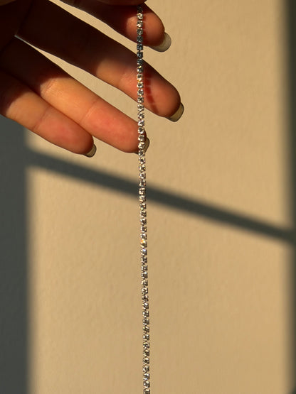Vintage Platinum 3.0 CTW Diamond Tennis Bracelet
