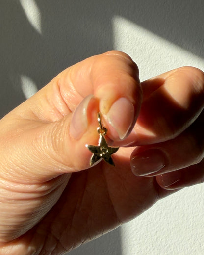 Vintage 18k Italian Gold Pomellato DoDo Star Starfish Charm